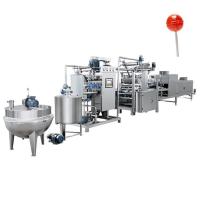 Quality Flat Lollipop Making Machine Automatic High Productivity For Candy Making for sale