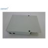 China Small Size Fiber Optic Splitter Box Wall Cabinet 4-24 Core Ftth Access Solutions factory
