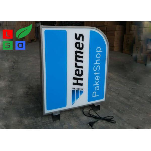 Quality Aluminum White 6000K External LED Blade Sign Lighted Sign Box 38W Wall Mount for sale