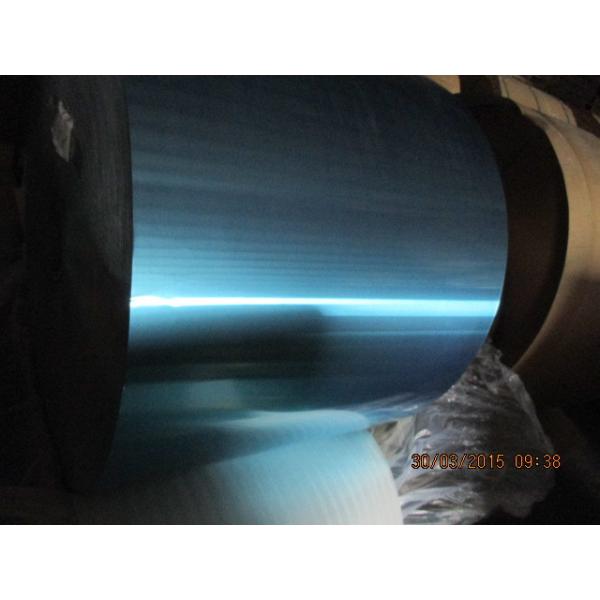 Quality Alloy 8011,Temper H22 Industrial Grade Aluminum Foil / 0.152MM Blue hydrophilic for sale