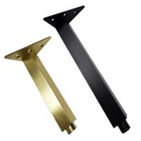 Buy cheap Metal Furniture Legs Minimalist Design Iron Golden Furniture Table Base Feet For from wholesalers