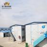 China Construction Site Small Prefab Houses Good Weather Resistance Rainproof factory