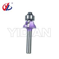 Quality 1-4x3-8mm Woodworking Machine Tool Corner Round Router Bit With Bearing Milling for sale