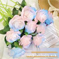 China Silk Fairy Rose Fake Peony Bouquet For Holiday Bridal factory