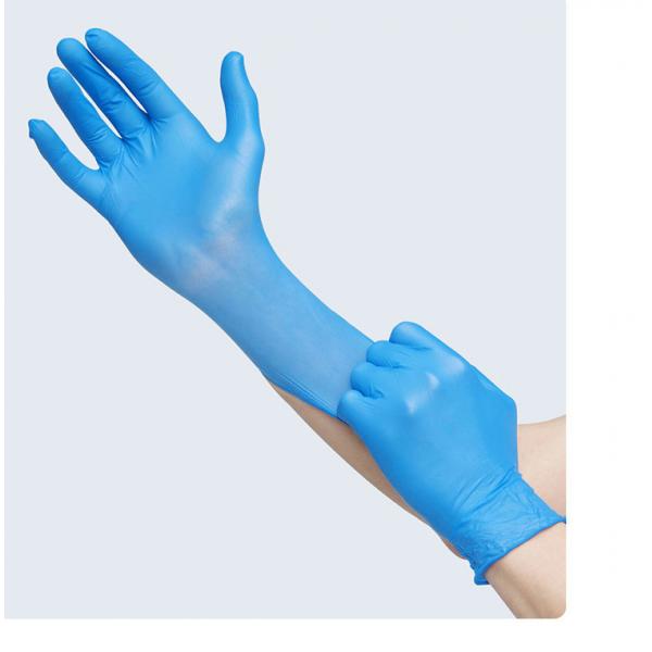 Quality Household Blue 6 Mil Xl Nitrile Gloves / 510k Certified Nitrile Gloves for sale