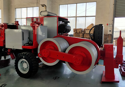 Quality High Altitude Overhead Line Construction Tools Hydraulic Traction Machine for sale