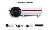 China Mini Portable Led Projector 1080p For Powerpoint Presentations / Home Cinema factory