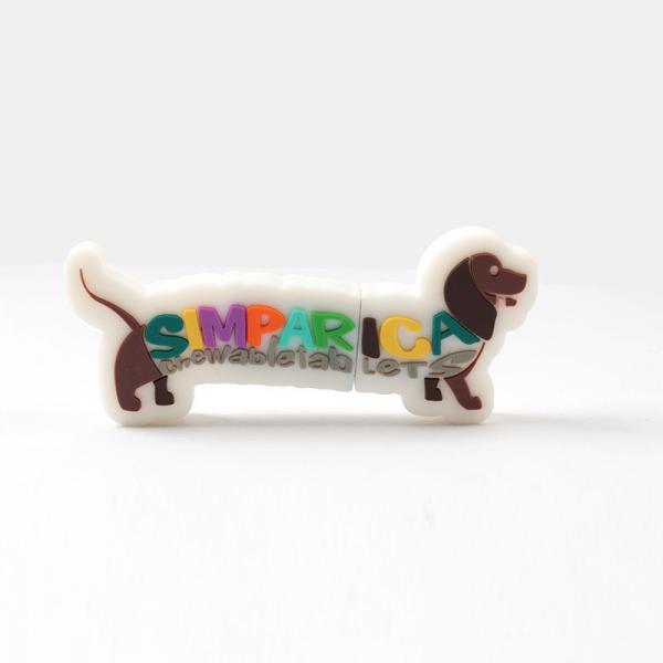 Quality 2.0 3.0 Personalised Usb 15MB/S Puppy Shape Custom Usb Drives For Photographers for sale