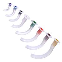 China Medical Disposable Color Coded Oropharyngeal Airway Emergency GUEDEL Airway for sale