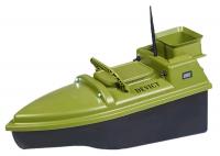 China 350m remote control carp fishing bait boat GPS Green Upper Hull Color factory