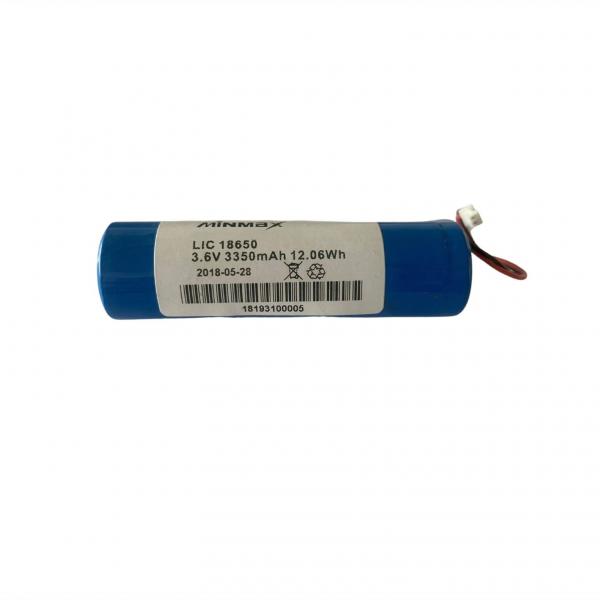 Quality Rechargeable Li-ion Battery LIC18650 3.6V 3350mAh for sale