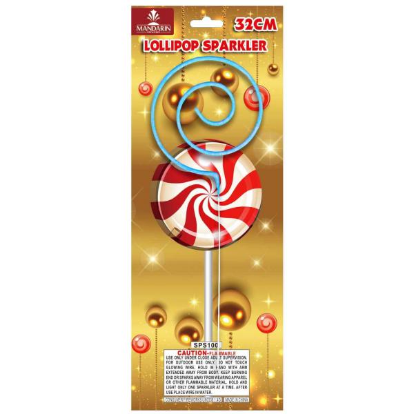 Quality Lollipop Sugar-Loaf Lollypop Sparkler , Kids / Children Indoor Smokeless Sparklers for sale