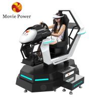 China Indoor 360 Degree 9D Vr Car Racing Game Machine Virtual Reality Driving Arcade Motion Simulator factory