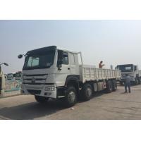 China Diesel Engine Cargo Truck SINOTRUK HOWO HW76 Cabin 30 - 60 Tons Top Configuration factory