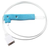 Quality Disposable Datascope SpO2 Sensor 9pin Adult Neonate Blue Spong for sale