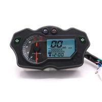 China ABS 12V Lcd Motorcycle Digital Speedometer Modified OEM Accepted factory