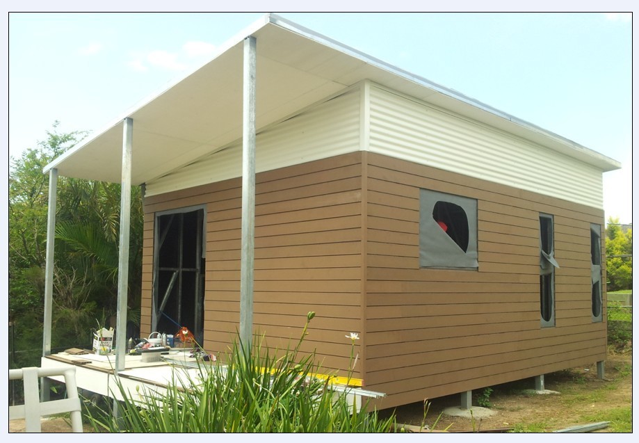 China Light Steel Structure Australian Granny Flat / Foldable House With Light Weight factory