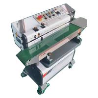 China Continuous Bag Sealing Machine Width Belt Food Seal Machine Nitrogen Food Seal Machine for sale