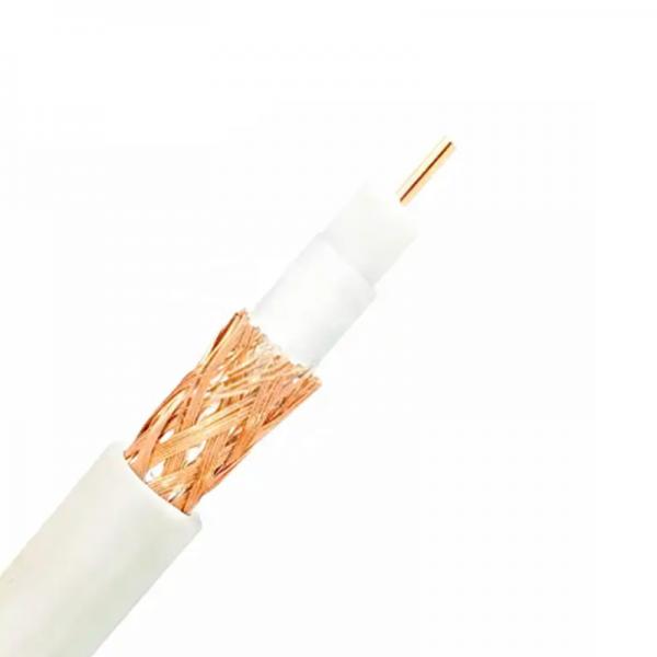 Quality 30v RG6 RG11 Coaxial Power Cable For CCTV CAT Satellite Antenna Network for sale