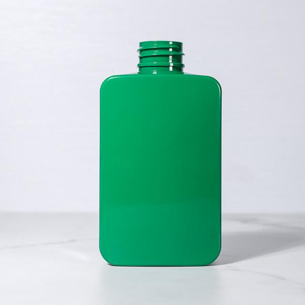 Quality Empty Plastic Bottle 200ML PET Square Shape Shampoo Bottles Plastic Lotion Pump for sale