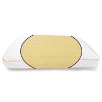 China Copper Infused Memory Foam Pillow Conforming Pressure Relief factory