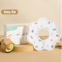 China Organic Cotton Baby Waterproof Feeding Bib in a Comprehensive Assortment of Colors factory