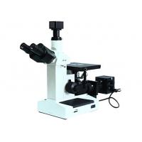 China Trinocular Inverted Optical Microscope Biological PL L40X WF10X Halogen Lamp factory