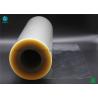 China 27 Micron Soft Shrink Wrap Roll For Naked Cigarette Box Packaging With Heat Sealing Function factory