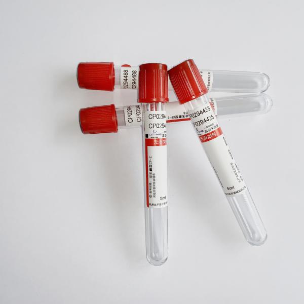 Quality PET Glass Plain Blood Collection Tube BD Vacutainer Blood Collection Tubes for sale