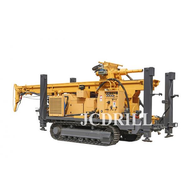 Quality Small 1600m Depth Ground Track Water Rig Drilling Machine for sale
