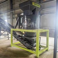 China Pig Waste Vertical Fertilizer Crusher Machine 15000 kg/h Industrial Crushing Equipment factory