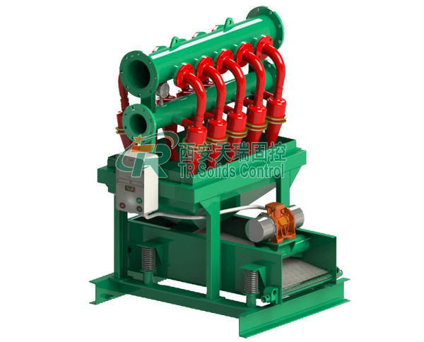Quality Bottom Shaker Desilter Hydrocyclone Machine for Oil and Gas Drilling for sale