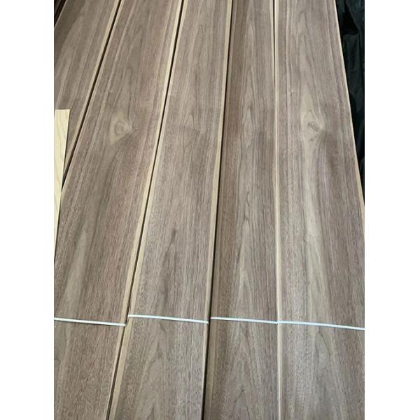 Quality OEM American Walnut Wood Veneer 2mm Thickness Flat Cut Cabinet Use for sale