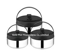 China 6pcs New arrival thermos food warmer container stainless steel double heat preservation pot factory