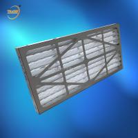 Quality M5 Moisture Resistance Cardboard Pleated Panel AHU Pre Air Filter 80% RH for sale