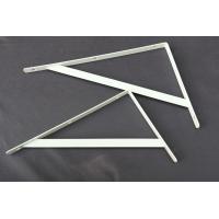 China Adjustable Angle Decorative Metal Shelf Brackets / Shelving Brackets Heavy Duty factory