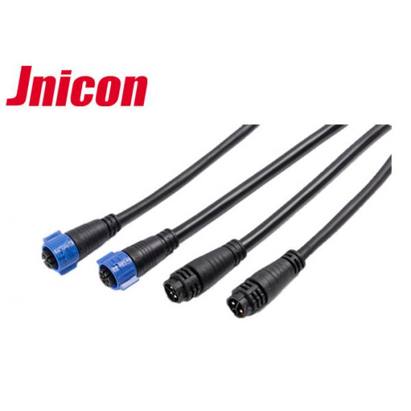 Quality Male Female Waterproof Data Connector Outdoor Cable Welding IP67 Jnicon 3 Pin for sale