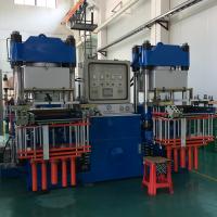 China Dual Tables 250 Ton Clamp Force Vacuum Compression Molding Machine With 2 Pumps factory