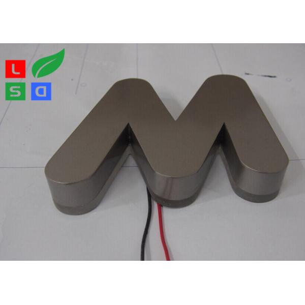 Quality Half Lit 2835SMD LED Channel Letter Sign Illuminated DC12V For Wall Mounting for sale