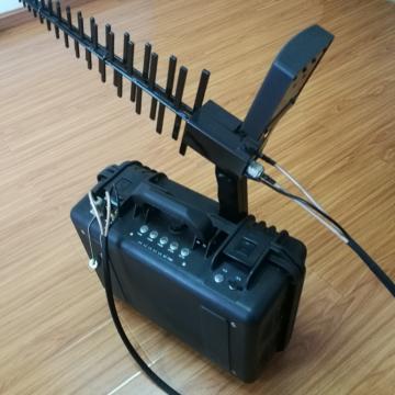 Quality 90 Degree Jamming Angle Portable Drone Frequency Jammer 0.9GHz-5.8GHz Jamming for sale