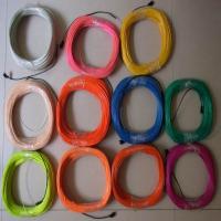 China flexible colorful el wire, el cable for sale