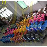 China Hansel 2016 chinese game rental sale push ride on plush toys girls electric ride on animals for kids factory