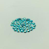 China Flat Back Glass Lead Free Crystal Beads / Korean Large Loose Rhinestones factory