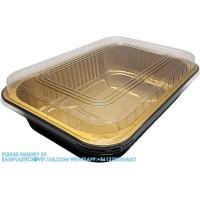 China 11x7 Inch Heavy Duty Baking Foil Pans For Homemade Cakes And And Entree'S - Oven Safe Large Pan Container factory