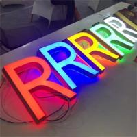 China Manufacturers Direct 3D Acrylic Logo Custom Led Backlit Letters Electronic Signs factory