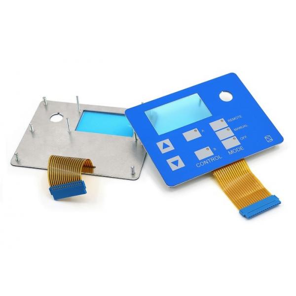 Quality Aluminum Backe Backpanel Membrane Switches With Screws And FPC Circuit Berg for sale