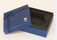 China Custom Printing Gift Box Packaging With Black Color EVA Spong Inlay Ribbon factory