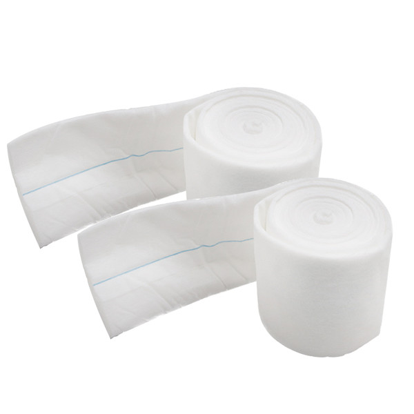 Quality OEM Disposable Antibacterial Gauze Dressing Roll Soft Bandaging Material Breathable for sale