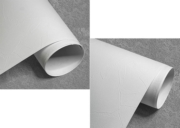 China Wall Vinyl PVC Decorative Foil Cement Texture 1260mm 1400mm factory