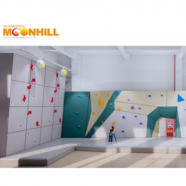 Quality Colorful Training Climbing Wall Kids Indoor Rock Climbing Panels High Strength for sale
